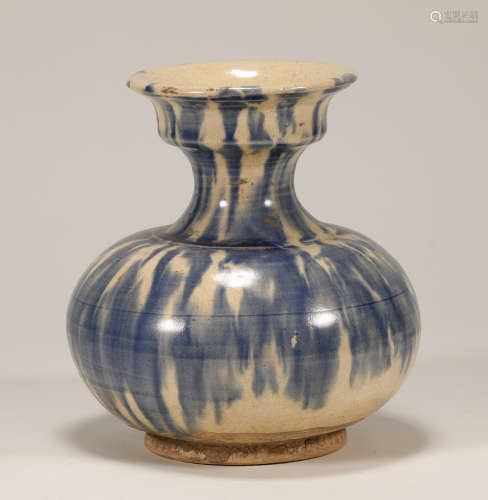 Tang Dynasty - Blue Glaze Vase