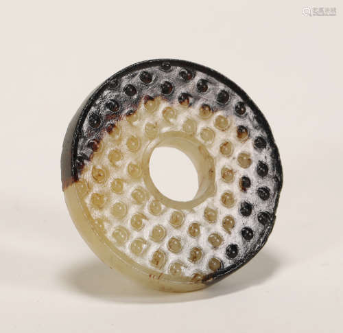 Han Dynasty - Patterned Jade Ring