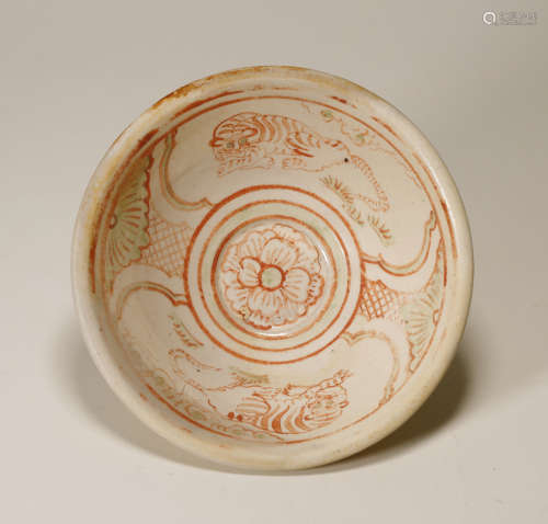 Yuan Dynasty - Colored Bowl