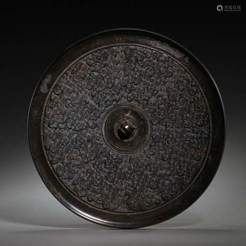 BRONZE MIRROR, HAN DYNASTY, CHINA