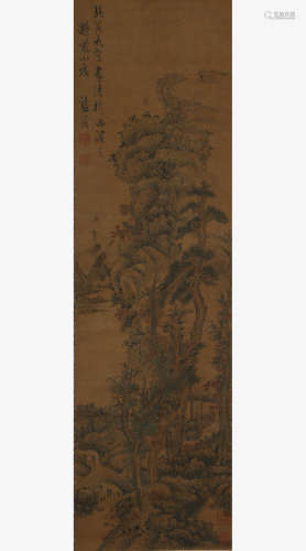 A Chinese Landscape Painting, Lan Ying Mark