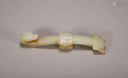 Han Dynasty - Dragon Pattern Jade Buckle