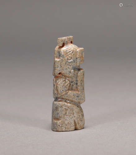 Shang Dynasty -  Jade Figure