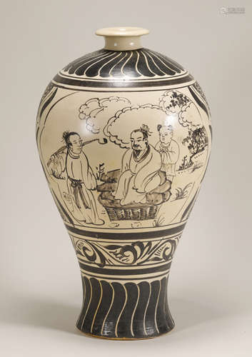 Yuan Dynasty - Cizhou Ware Vase