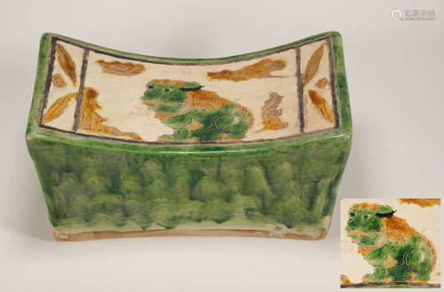 Song Dynasty - Cizhou Ware Pillow