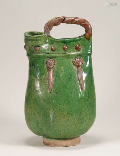 Liao Dynasty - Green Glaze Kettle