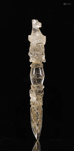 Qing Dynasty - Crystal Vajra