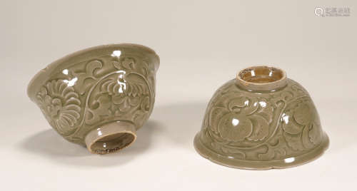 Song Dynasty - Pair of Yaozhou Ware Bowl