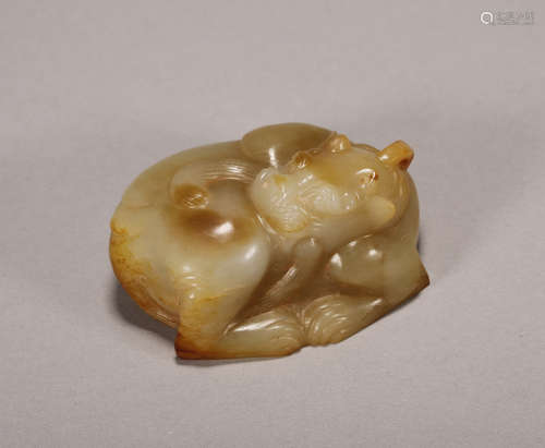 Han Dynasty - Jade Beast Paperweight