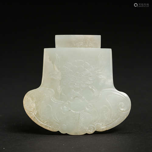 HETIAN JADE RITUAL OBJECT, MING DYNASTY, CHINA