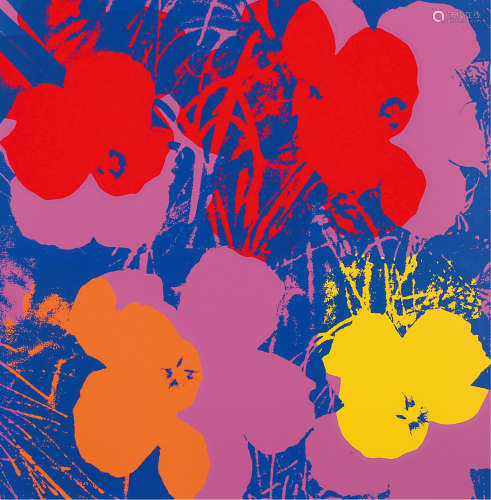 Andy Warhol  Flower 版画 画芯