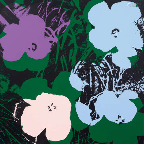 Andy Warhol  Flower 版画 画芯