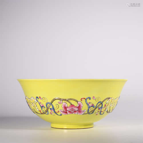 Qing pastel bowl