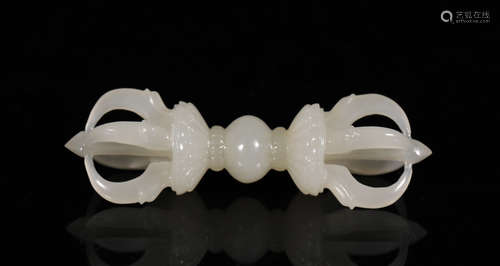 Qing Dynasty - Hetian Jade Vajra