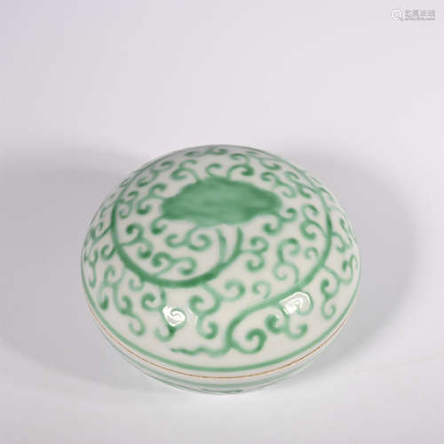 Ming  pastel lid box