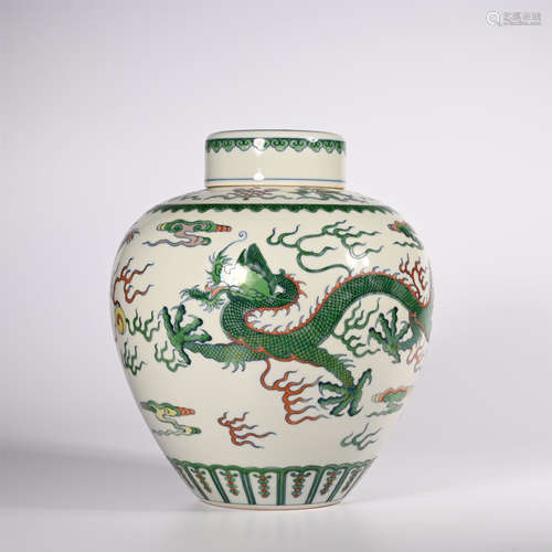 Qianlong famille rose vase