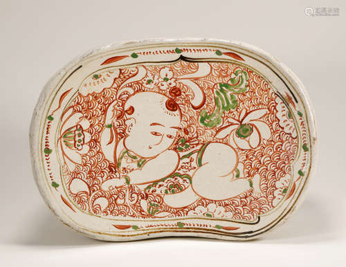 Song Dynasty - Cizhou Ware Pillow