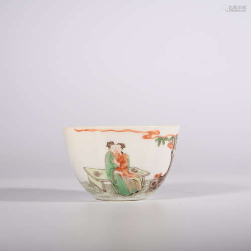 Qing  pastel bowl