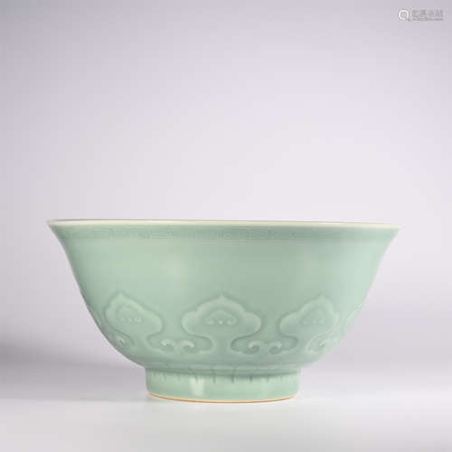 Qing guangxu celadon bowl