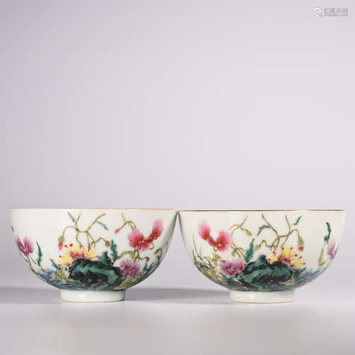 Qing pastel bowl