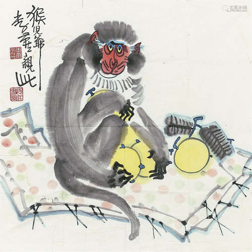 李燕（b.1943） 猴儿爷