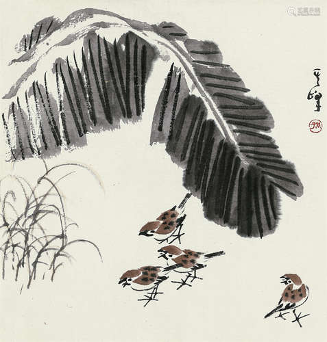 孙其峰（b.1920） 花鸟