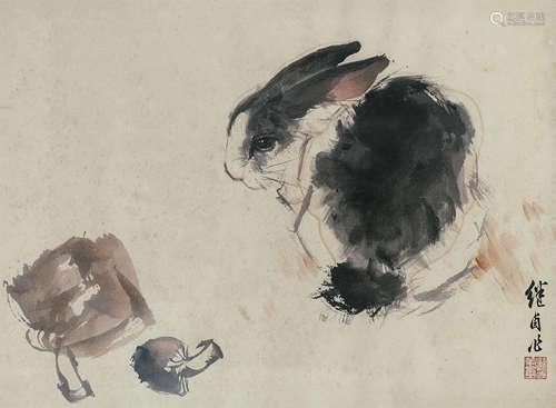 刘继卣（1918-1983） 兔子