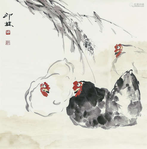 萧朗（1917-2010） 多吉图