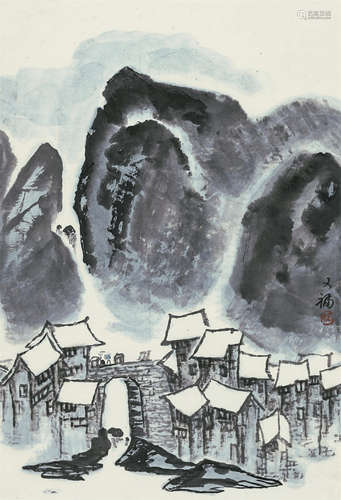 贾又福（b.1942） 山水