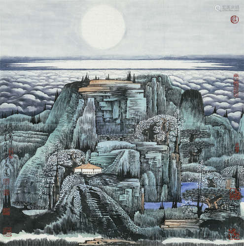 薛亮（b.1956） 山水