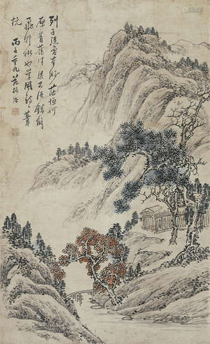 范振绪（1872-1960） 山水