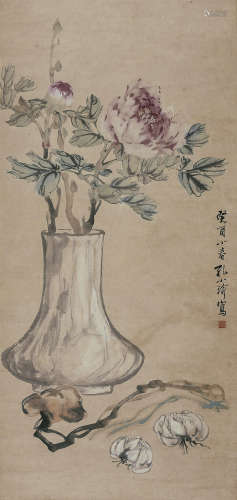 孔小瑜（1899-1984）  博古花卉