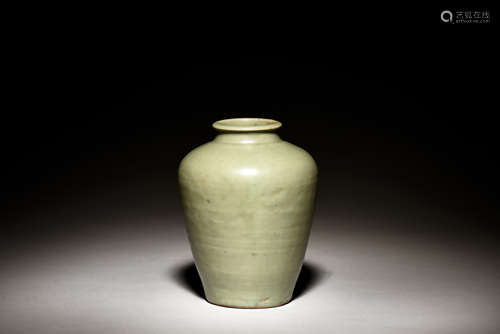 CELADON GLAZED JAR