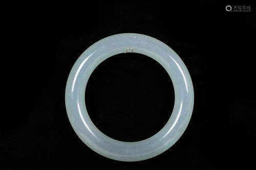 MYANMAR OLD MINE JADEITE BANGLE