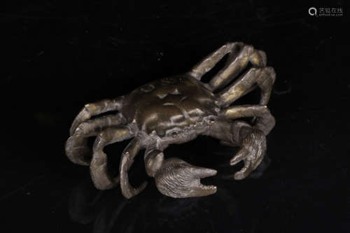 GILT BRONZE CAST 'CRAB' ORNAMENT