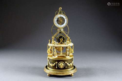 D’époque Louis Xvi Pendule Squ…