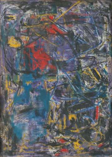 Tereza D'AMICO (1914 1965) Composition abstraite,…