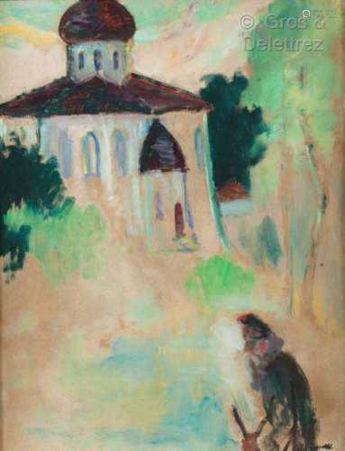 Boris BELOUSSOVITCH (1886 1987) Le peintre devant…