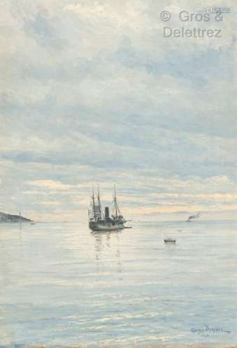 Georges Paul Joseph DARASSE (1861 1904) Navire P…