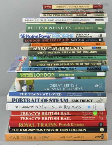 A quantity of assorted Railway related books, including 