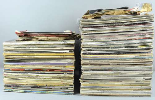 Two boxes of records,