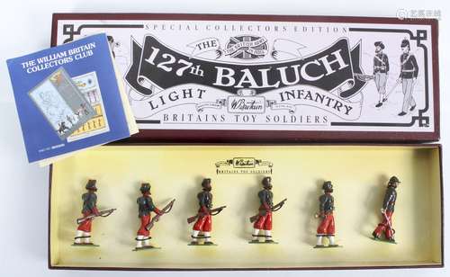 A boxed Mint set of Britains Soldiers,