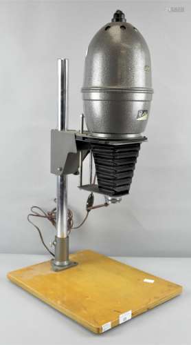 A 20th century 'Gnome' dark room adjustable enlarger complete with 50mm lens and film carrier