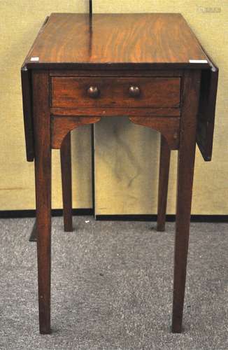 A 19th century mahogany Pembroke table,