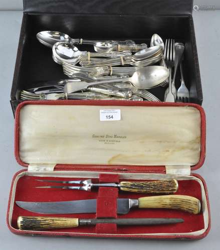 An EPNS 'Kings' pattern part cutlery service,