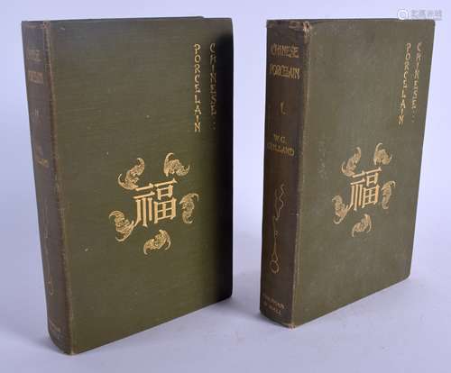 Chinese Porcelain Volumes 1 & 3, W G Gulland, Chapman & Hall. (2)