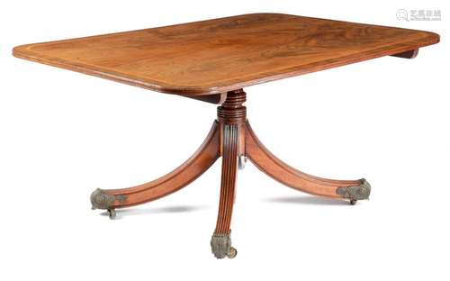 A REGENCY MAHOGANY BREAKFAST TABLE C.1805 10 the r…