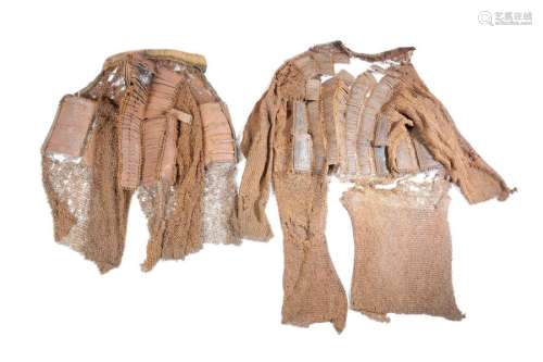 AN INDIAN MAIL AND LAMELLAR SHIRT 17TH CENTURY the…