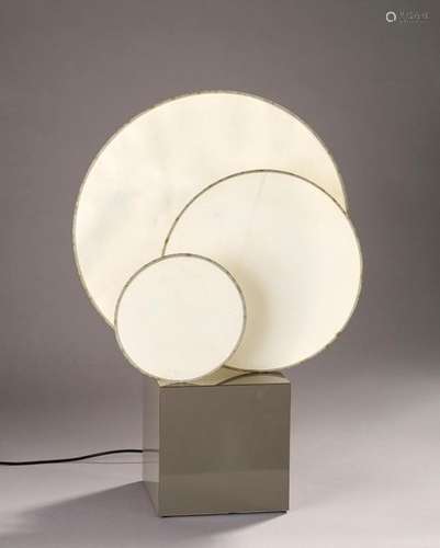 Albert LEHE (XXe) Jalest Design Lampe 