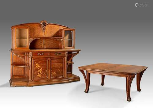 Louis MAJORELLE (1859 1926) Mobilier de salle à ma…